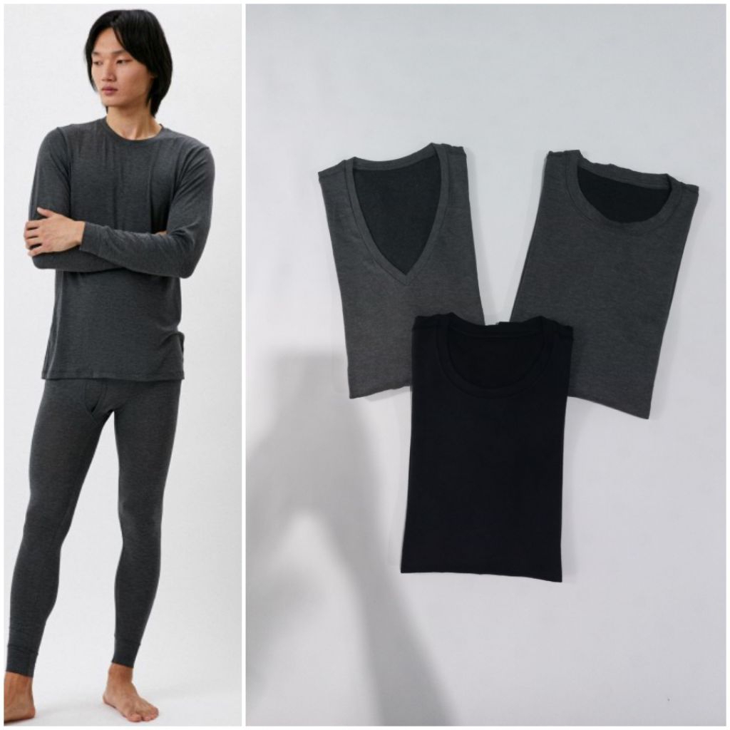 UNIQLO Men Heattech Extra Warm TShirt