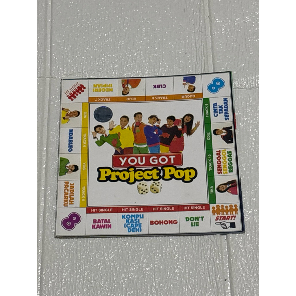 CD ALBUM PROJECT POP YOU GOT ORIGINAL