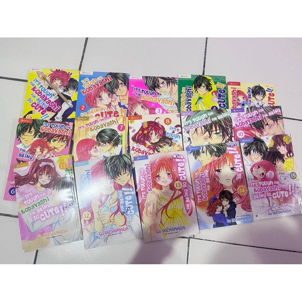 Komik It's Tough for Kobayashi For Being So Cute by Go Ikeyamada vol 1-15 (TAMAT) Fullset