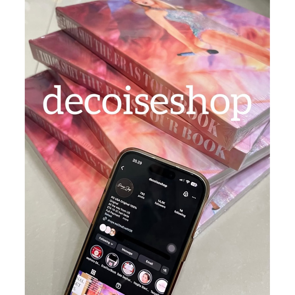 Taylor Swift Eras Tour Book READY STOCK