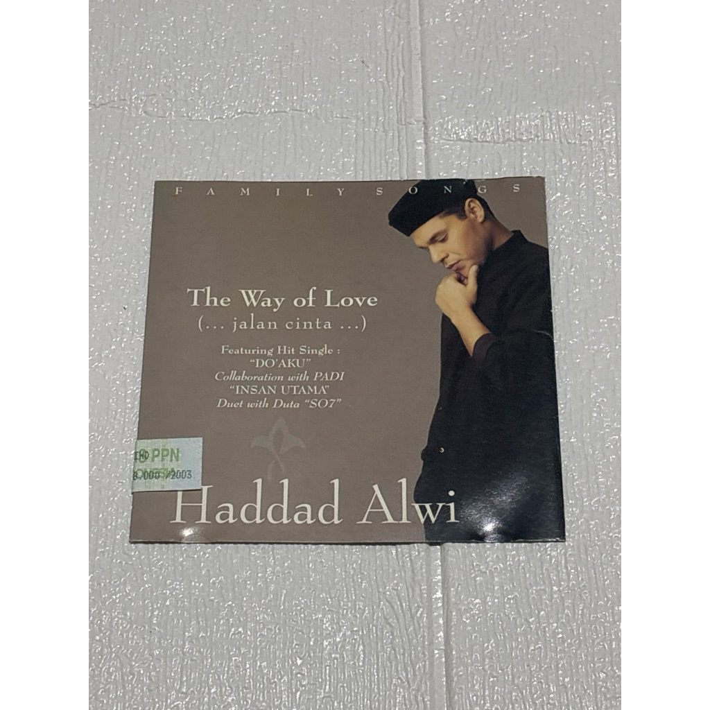 CD ALBUM HADDAD ALWI THE WAY OF LOVE ORIGINAL
