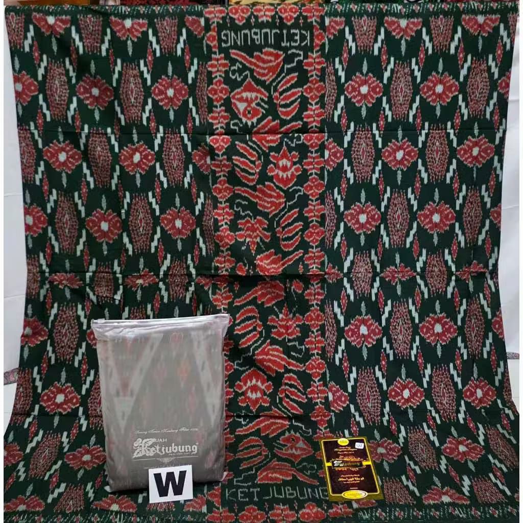 SARUNG KETJUBUNG GOYOR RED/GOLD ISTIMEWA