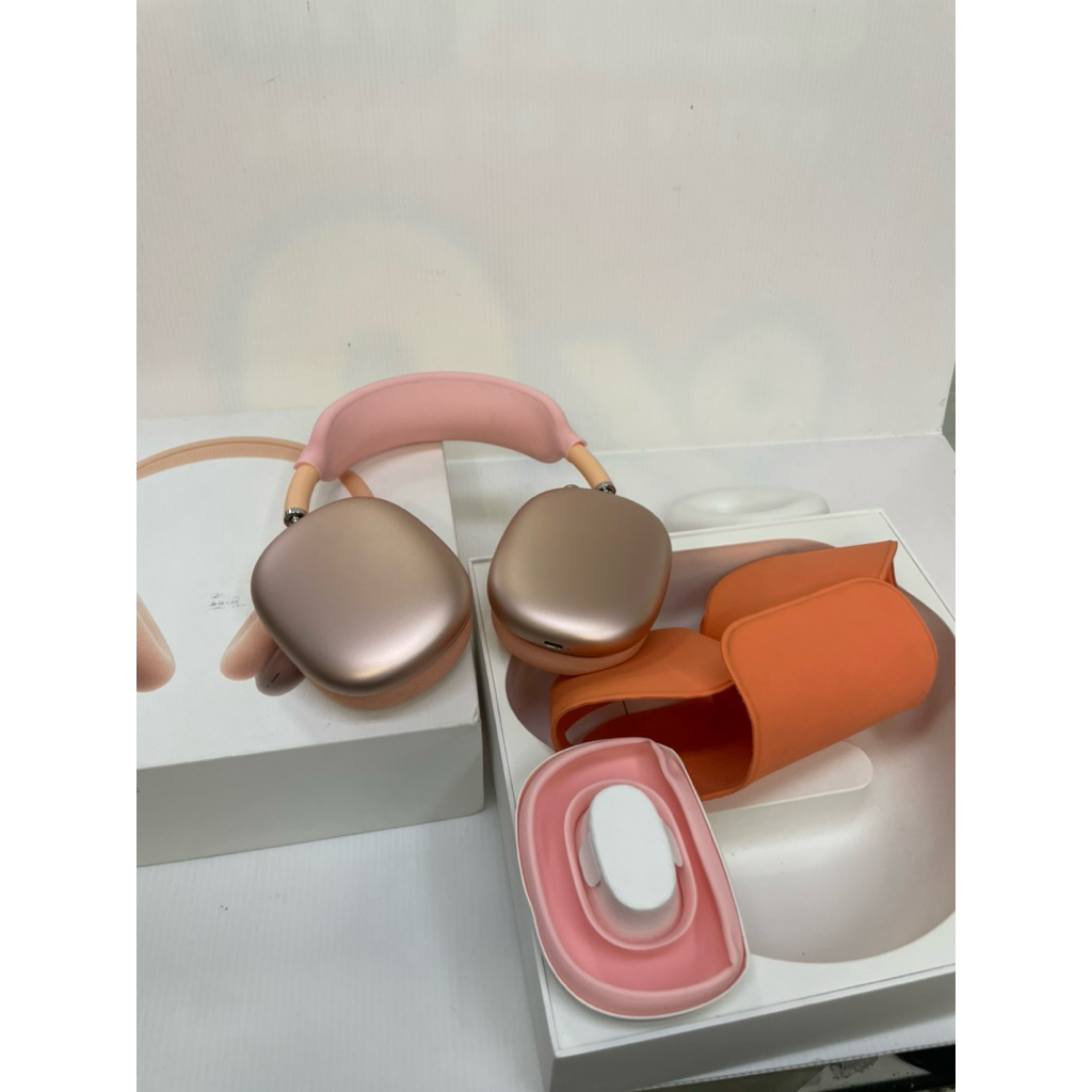 Apple Airpods Max Gen2 Type C pink fulset original bekas second