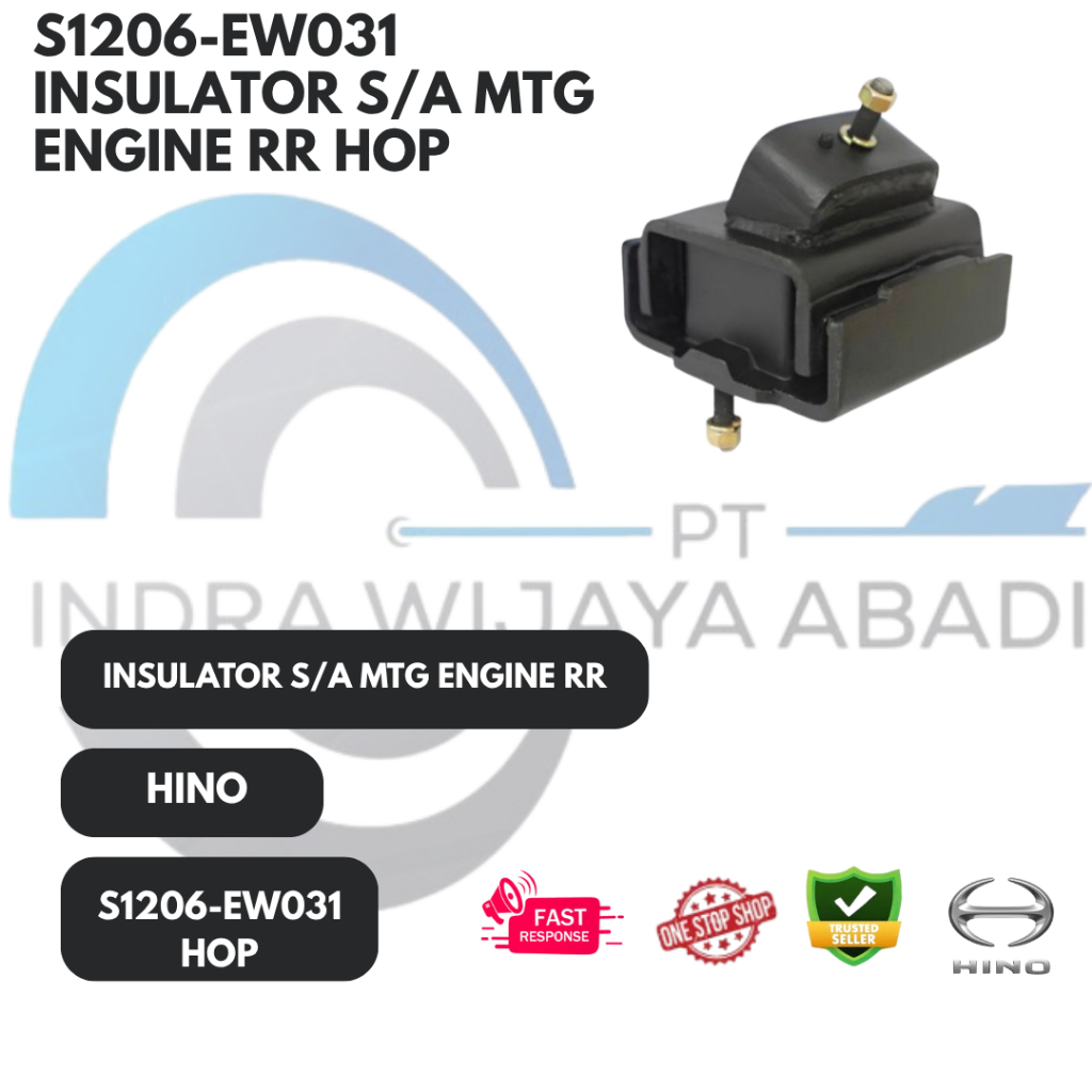 S1206-EW031 INSULATOR S/A MTG ENGINE RR HOP