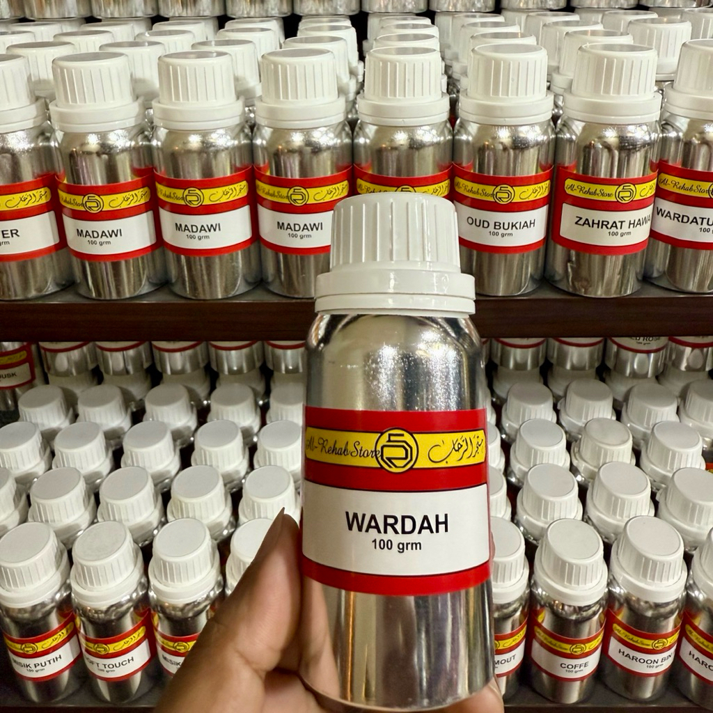 Wardah AlRehab Bibit 100ml Parfum Arabian Original Segel Al Rehab 100.Ml Bibit Parfume 100Gram Aroma