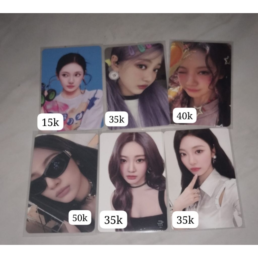 WTS Aab Aespa UNDERPRICE [BACA DESK] Karina Whiplash beat ver, Ningning POB makestar, Giselle CGV, W