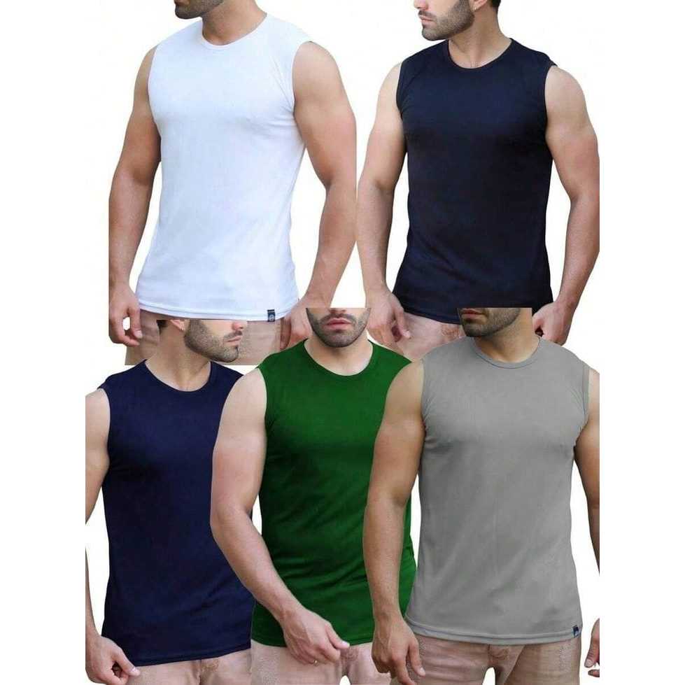 Paket 5 PCS YUKENSI Pria Polos Adem Lembut