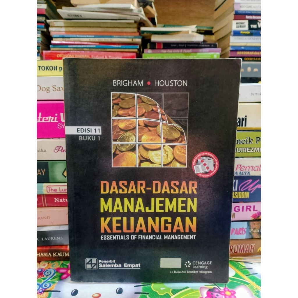 BUKU DASAR DASAR MANAJEMEN KEUANGAN JILID 1 BRIGHAM  (ORIGINAL)