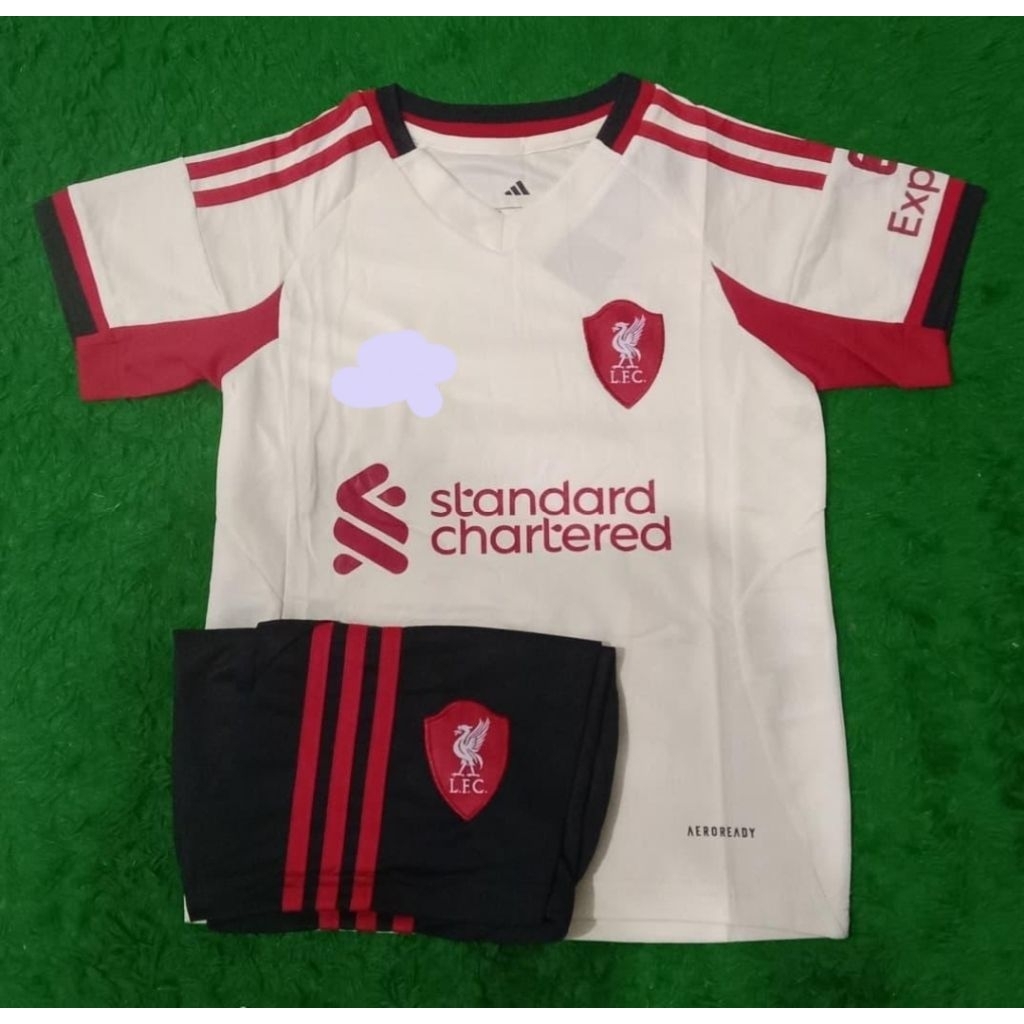 Stelan Setelan Jersey Kaos Baju Sepak Bola Liverpool Liverpol Liverpul Home Away 3rd Third Training 