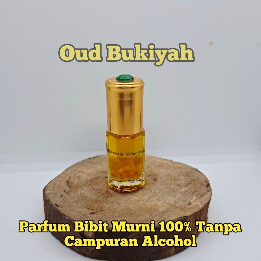 Oud Bukiyah | Parfum Oud Bukiyah Bibit Murni 100% Tanpa Campuran Alcohol