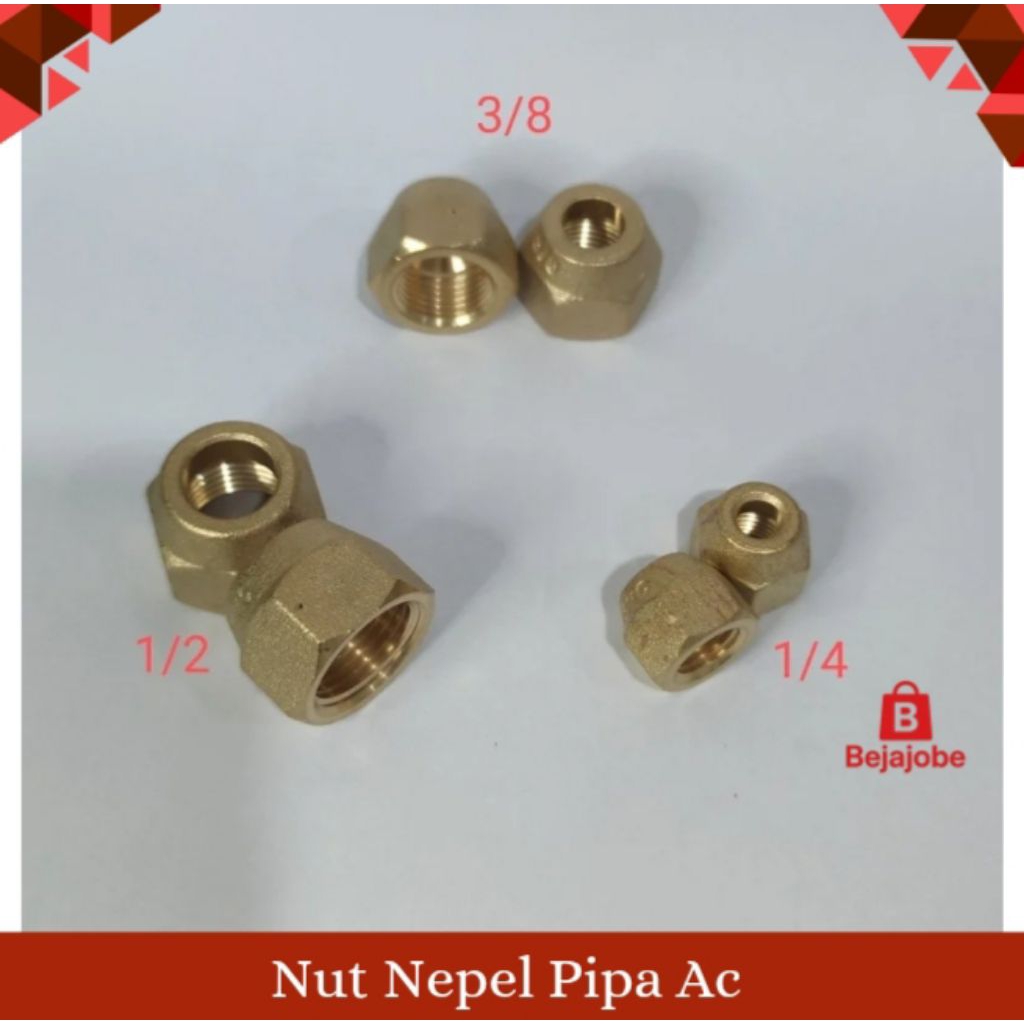 Nut Nepel Pipa Ac / Baut sambungan Pipa Ac