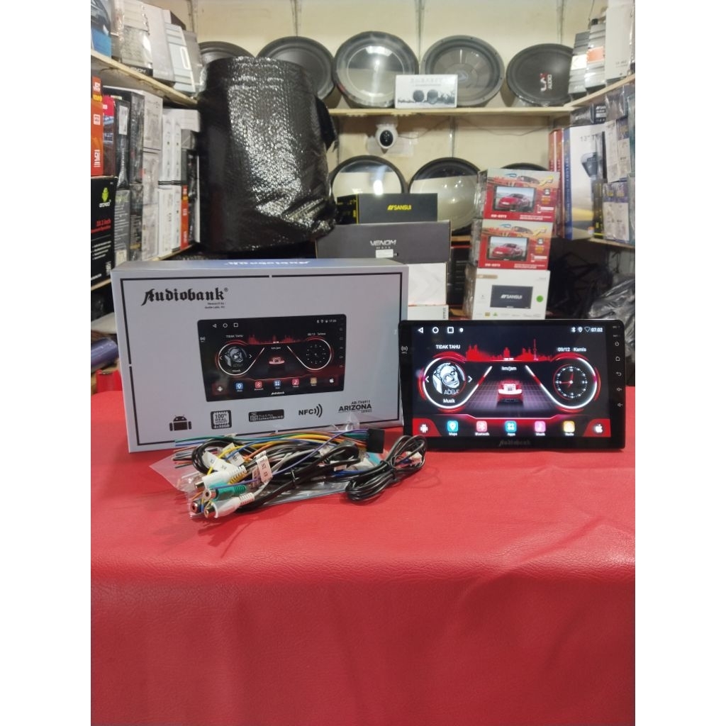 Head unit android audibank NFC ARIZONA 9 inch ram 4 Rom 32