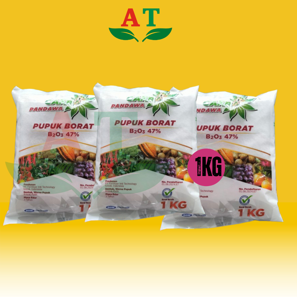 CAKRA PANDAWA – PUPUK BORAT B2O3 47% 1Kg