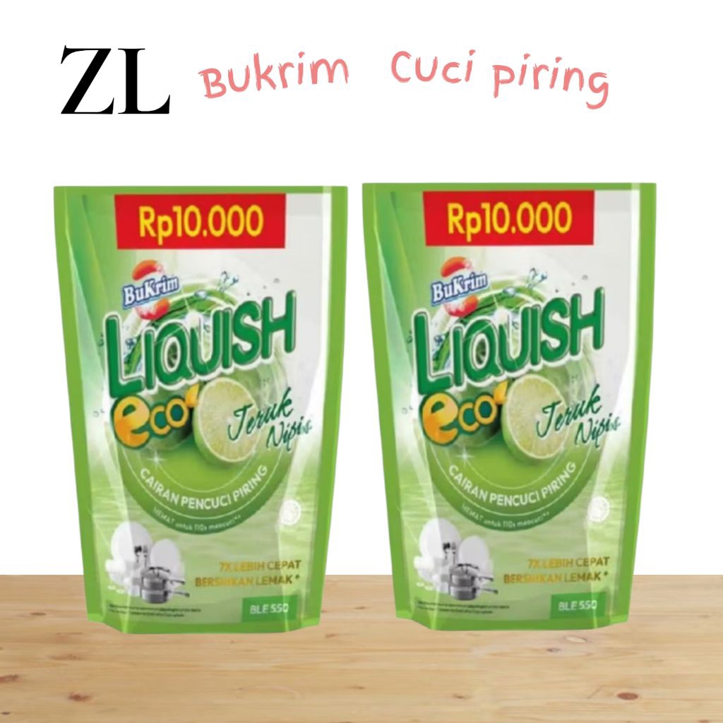 bukrim sabun cuci piring, bukrim liquish 550 ml
