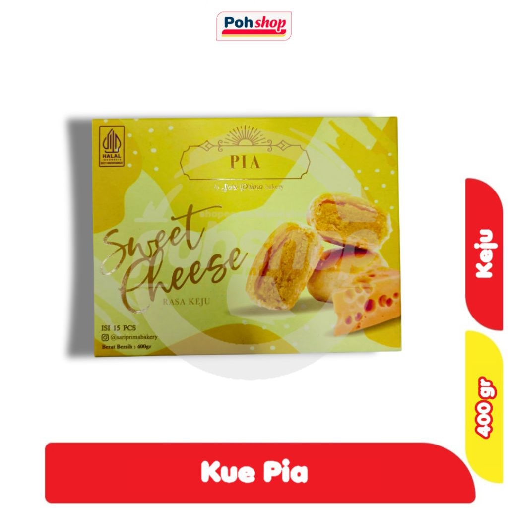 Kue Pia Rasa Keju by Sari Prima Bakery 400gr