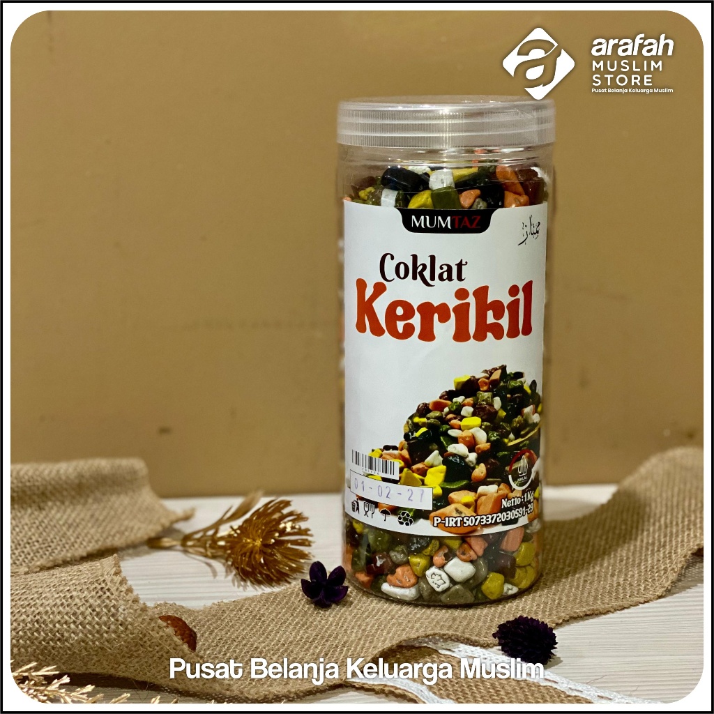 Coklat Kerikil Mumtaz Kemasan 1 Kg Enak Asli Coklat Batu Turki