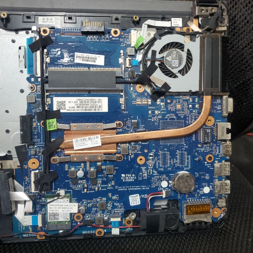 Motherboard Laptop HP 14 250 G5 HP 14 AC AM Core i3 Gen6