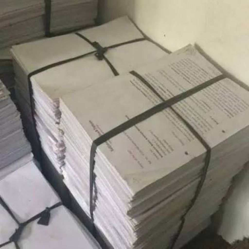 Kertas HVS bekas Bermanfaat