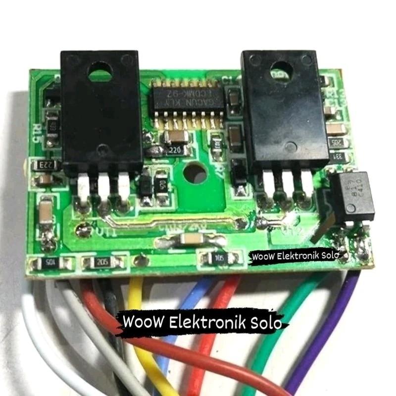 Modul Driver Regulator Gacun 2Mosfet 9Kabel LED&LCD TV 42-47 Inci MKL 200 Ayo Beli
