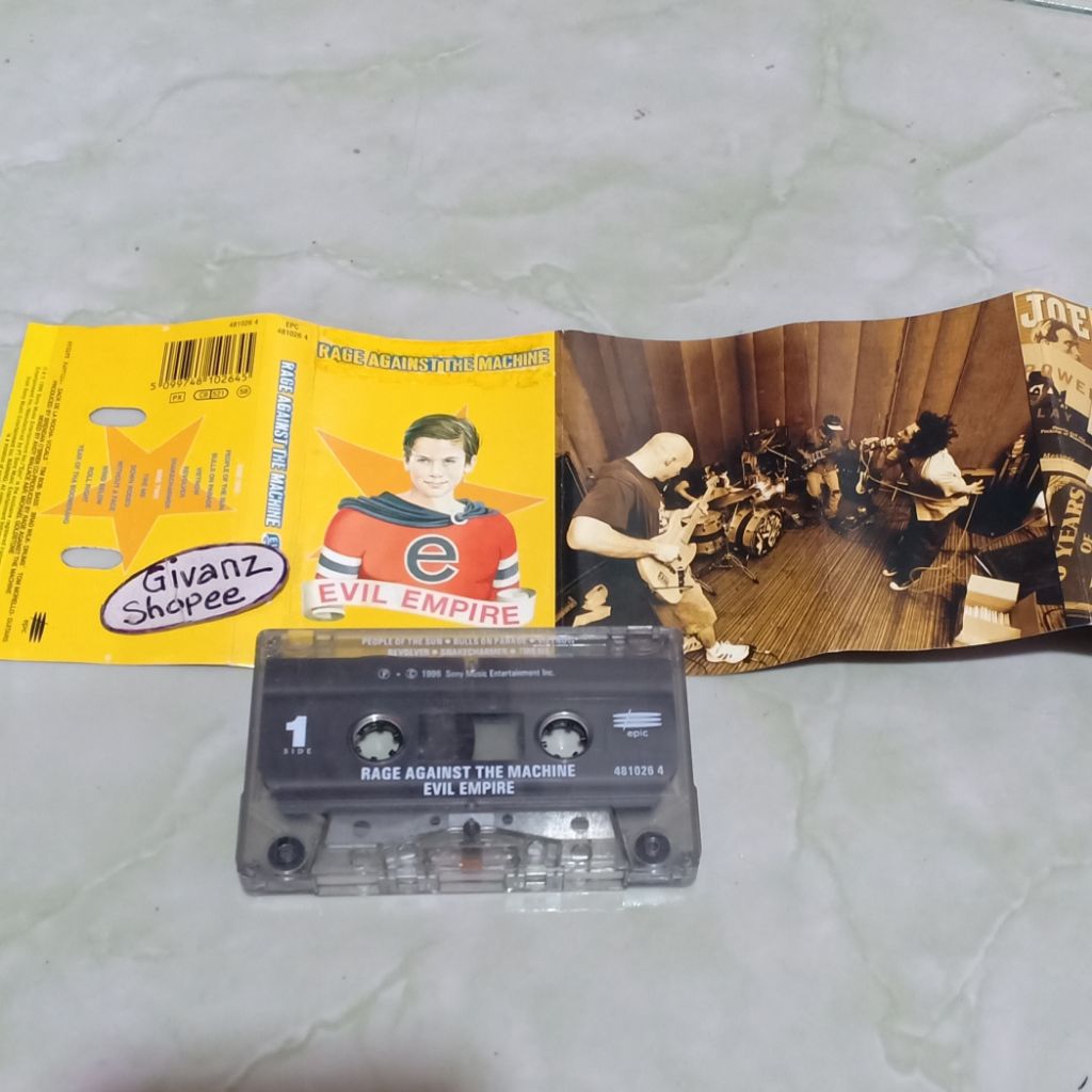 kaset pita RATM Rage Against The Machine - Evil Empire