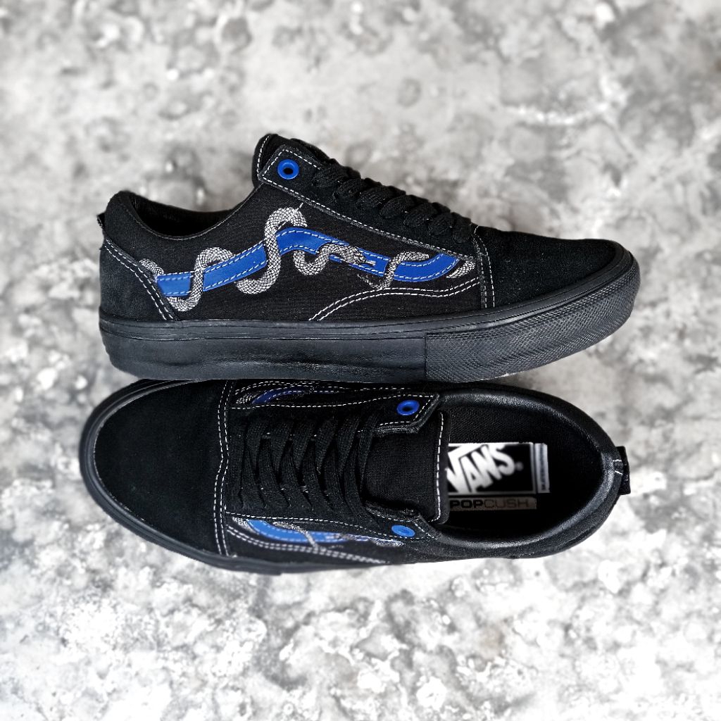 Vans Skate Old Skool x Breana Geering (Blue Black)