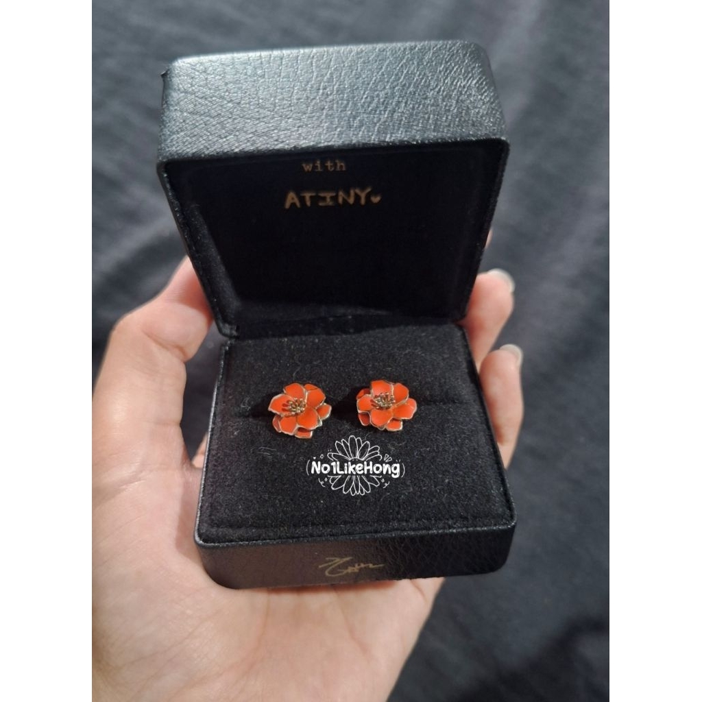 HONGJOONG ATEEZ MD BIRTHDAY MARIGOLD EARRINGS
