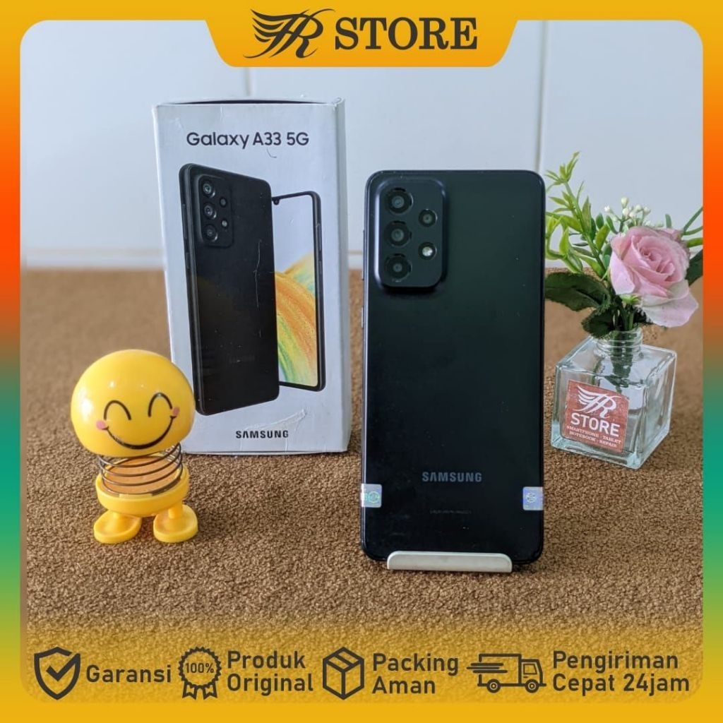 samsung a33 8/256Gb second bergaransi