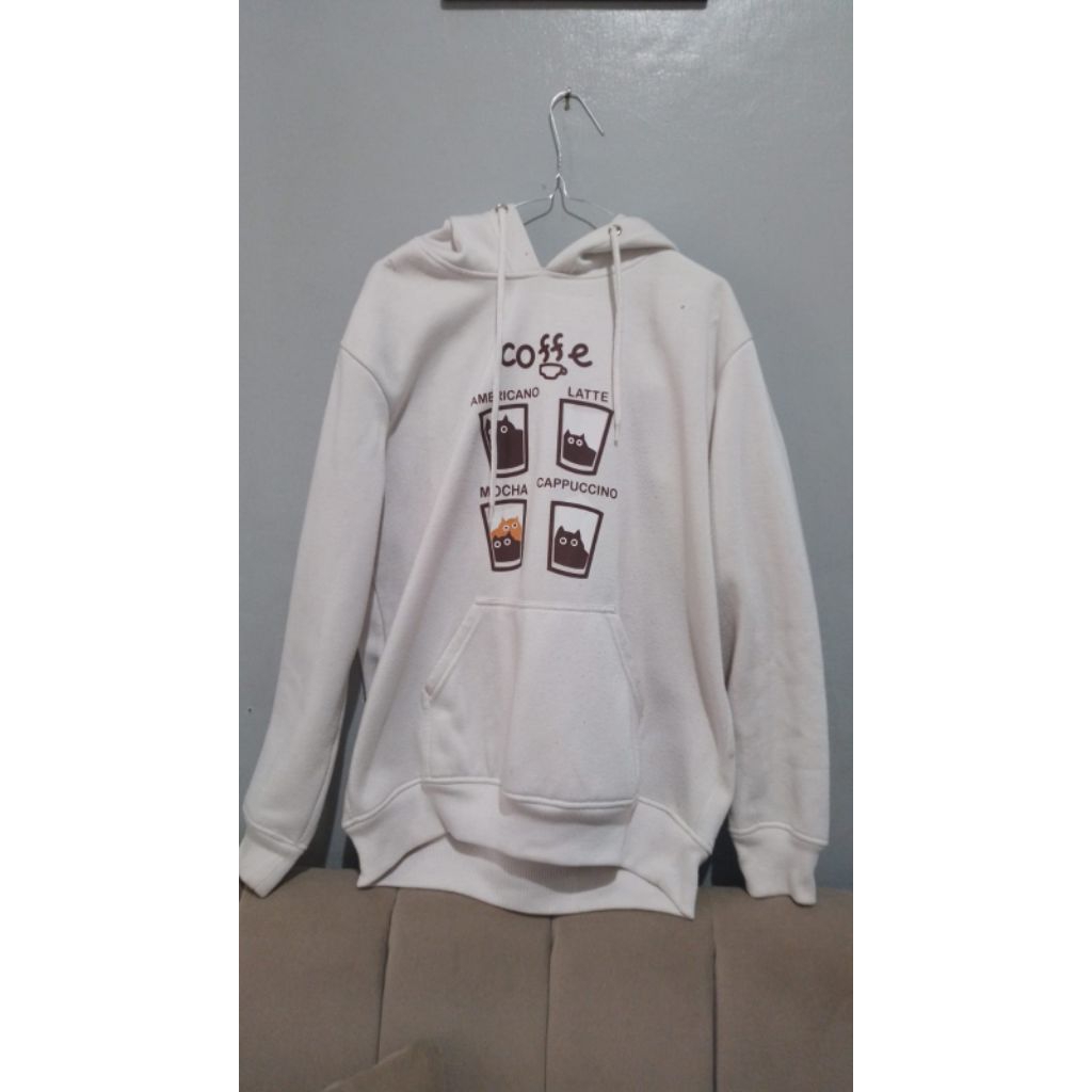 PRELOVED CARDIGAN WHITE