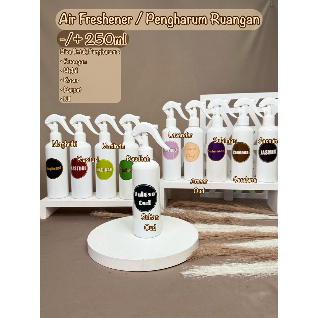 Saubai.id - Air Freshener | Pengharum Ruangan | Semprotan Untuk Pewangi Ruangan | Semprot Pengharum 