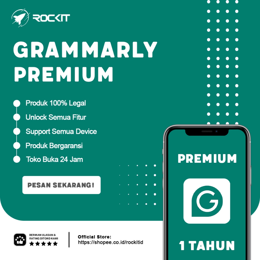 Grammarly Premium 1 Bulan