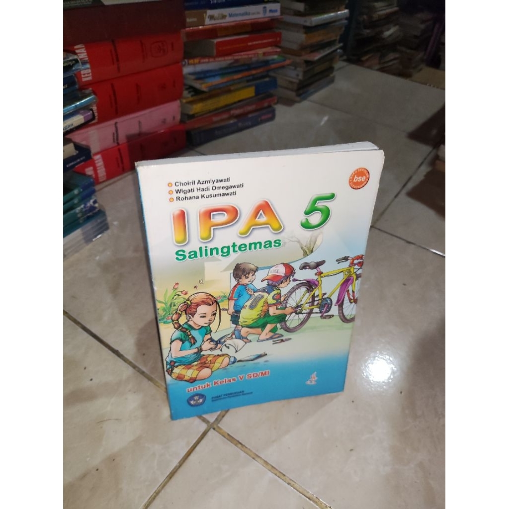 BUKU IPA 5 SALING TEMAS UNTUK SD MI KELAS 5 BSE