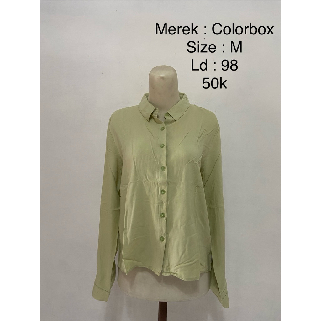 Pakaian Blouse Kemeja Wanita Colorbox l