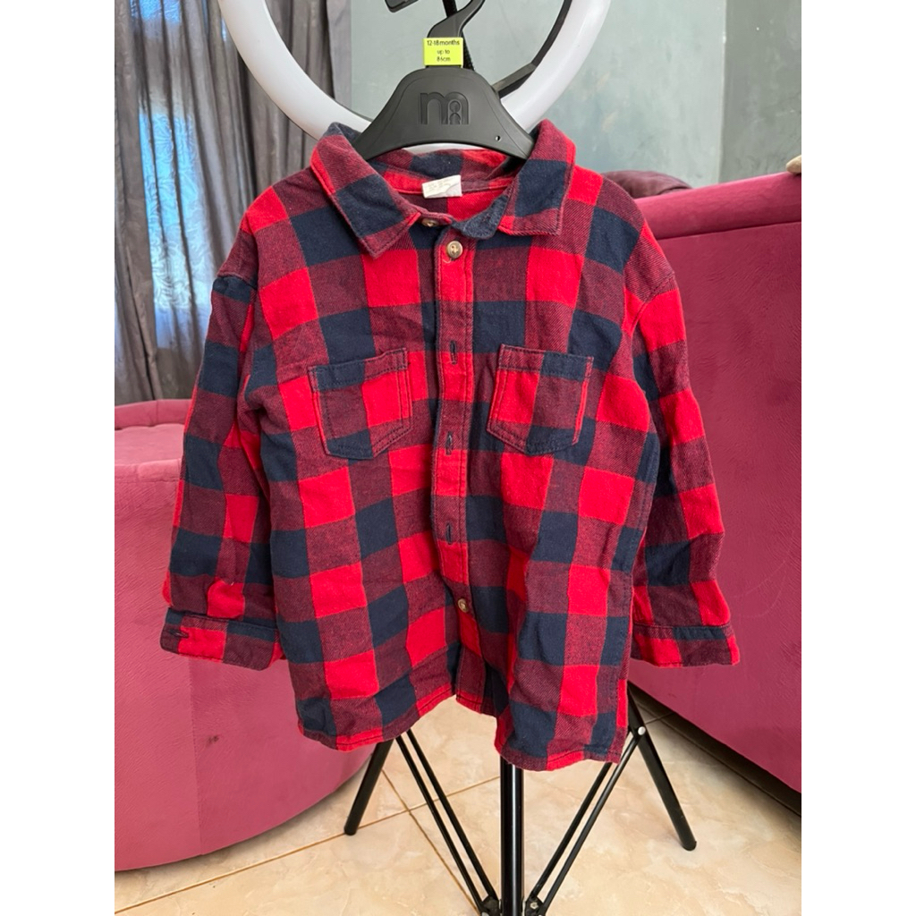 kemeja anak laki laki h&m hnm