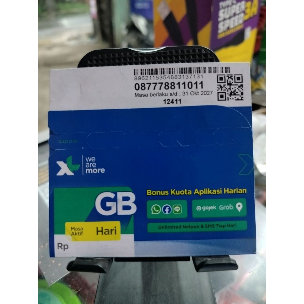 Kartu Perdana Nomer Cantik XL fresh Kosongan