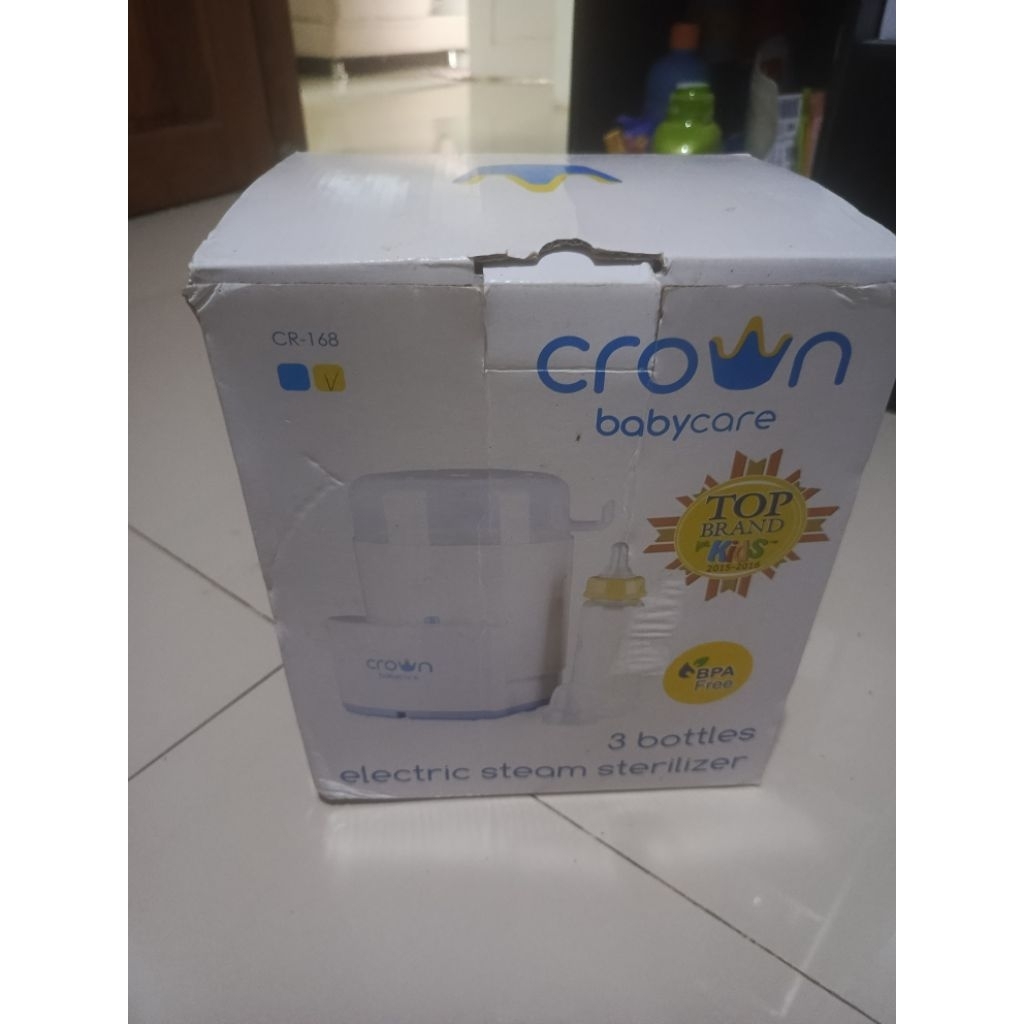 Sterilisasi Botol Bayi Crown