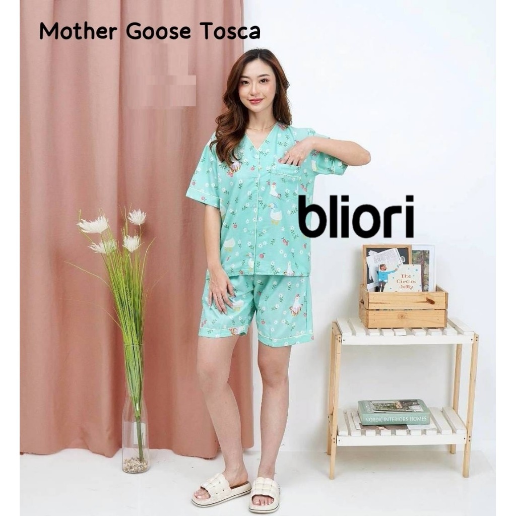 Piyama Premium Cotton MOTHER GOOSE TOSCA  BLIORI