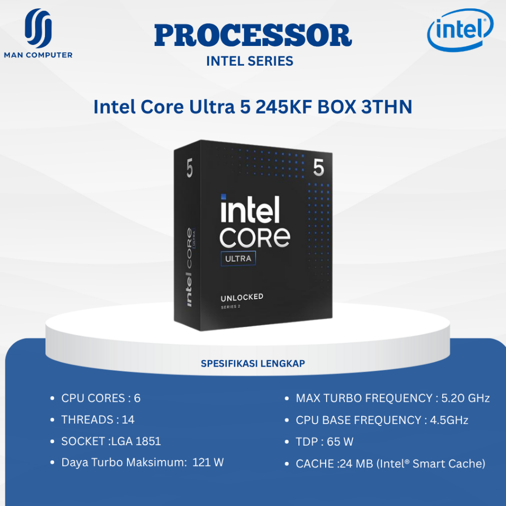 Intel Core Ultra 5 245 CPU
