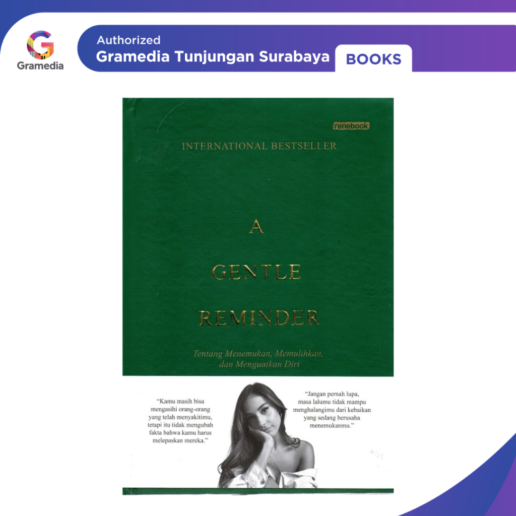 Gramedia Tunjungan : A Gentle Reminder Hard Cover 2025