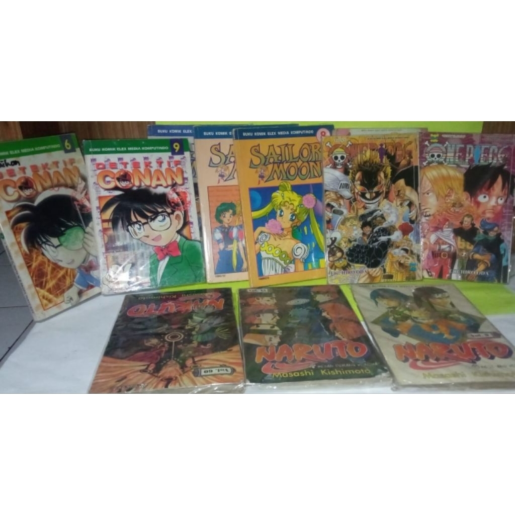 komik naruto vol.9 Naruto vol.45 Naruto vol.60