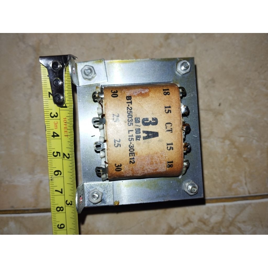 Trafo Big 3A CT 30 mulus hampir baru