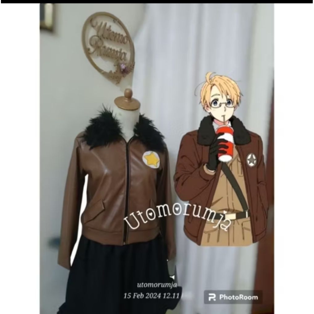 utomorumja Athemis Amerika Tentara Seragam Hetalia Axis Powers/APH Kostum Cosplay