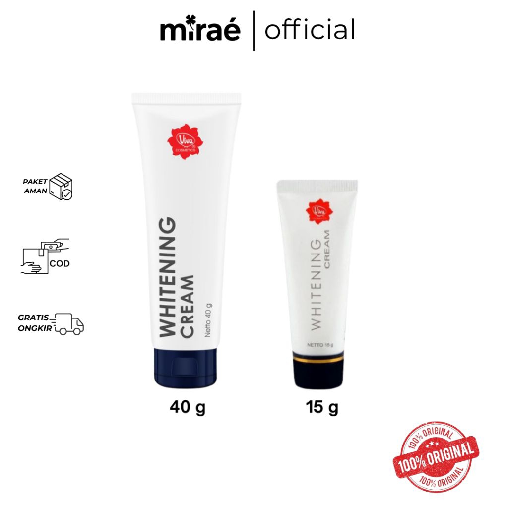 Viva | Viva Whitening Cream - Krim Pemutih Viva