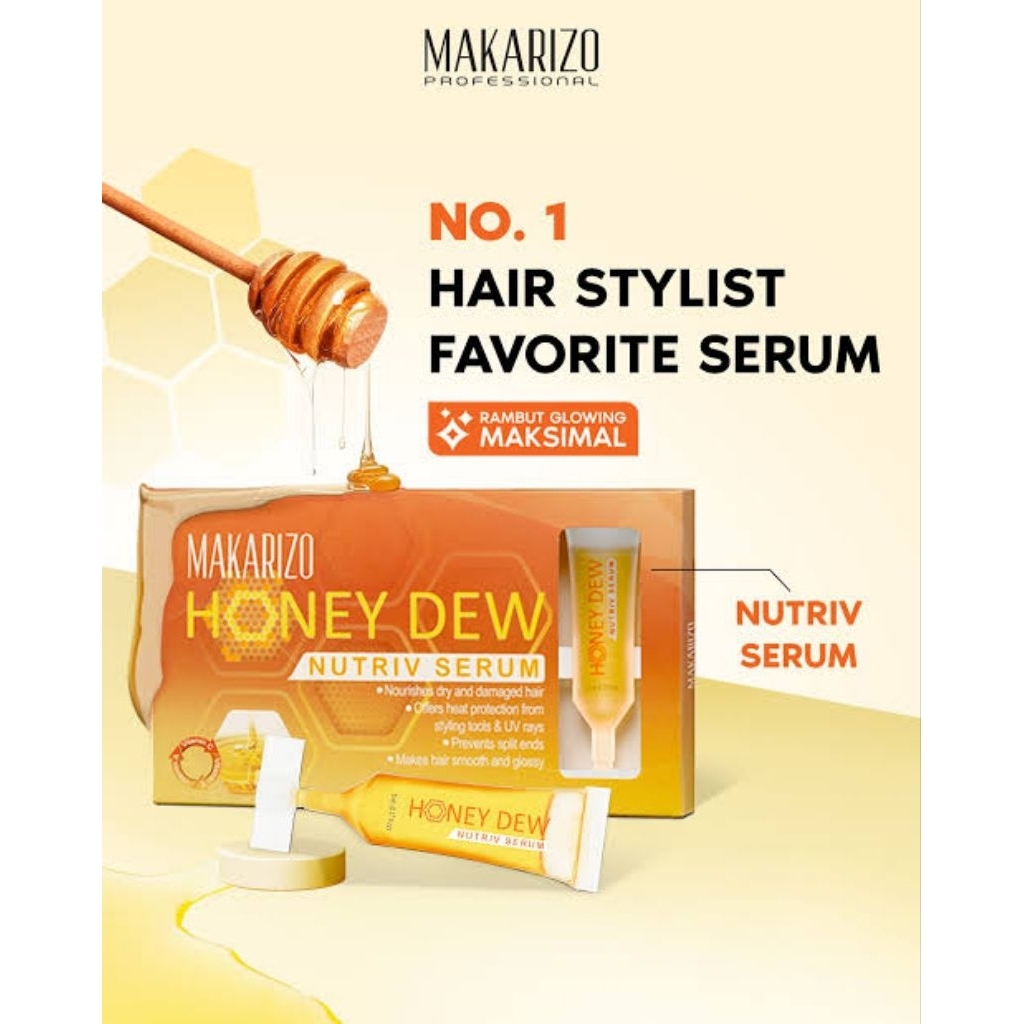 Makarizo Profesional Honey Dew Nutriv Serum 25 x 5ml