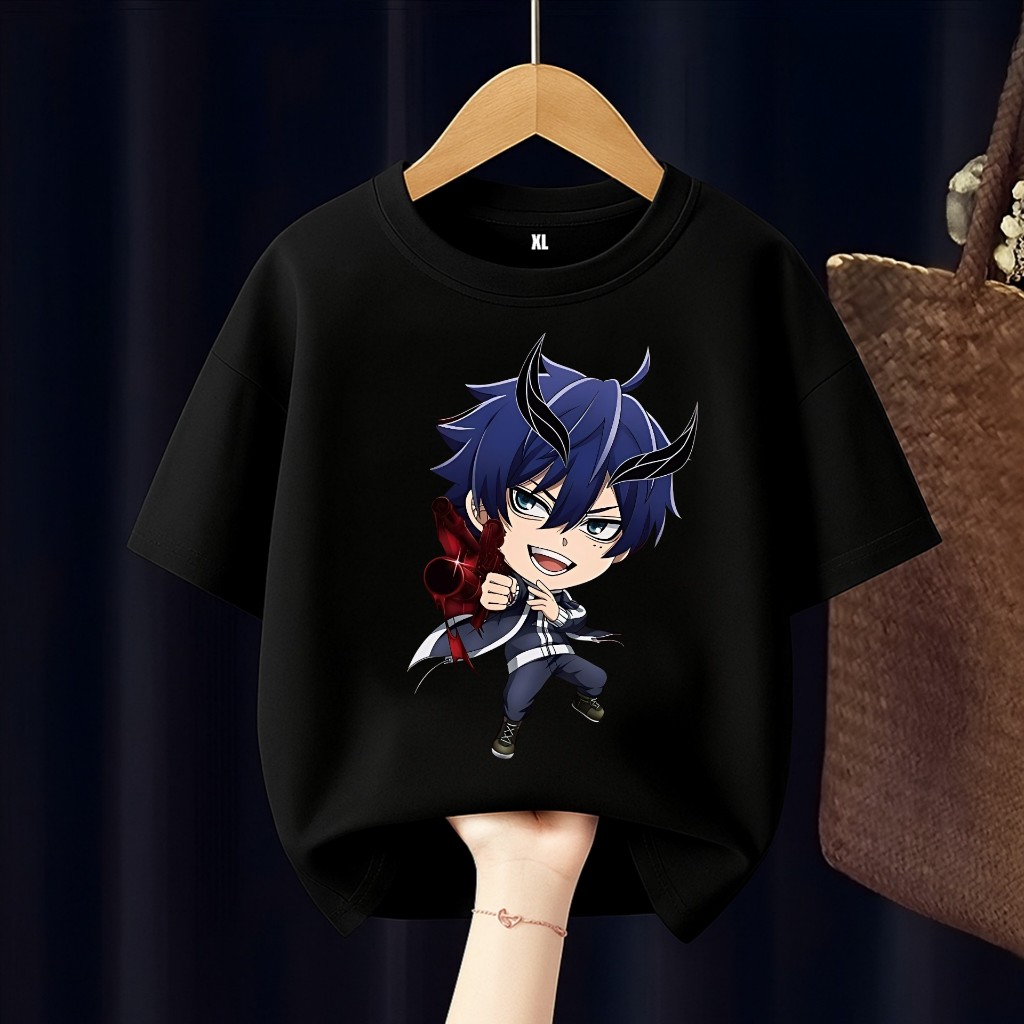 BAJU KAOS ANAK ICHINOSE SHIKI TOUGEN ANKI FREE CUSTOM NAMA
