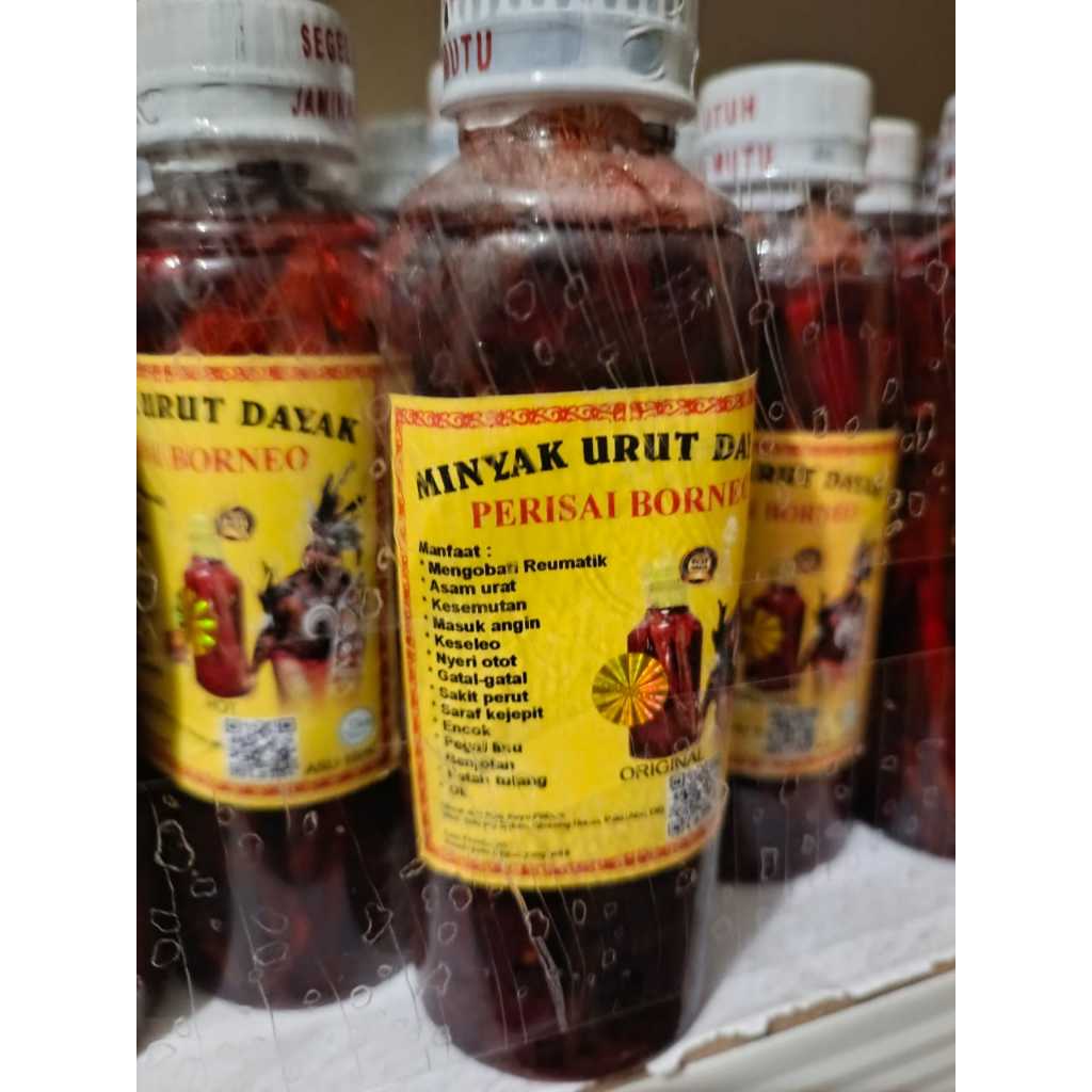 Minyak Urut Dayak Borneo Herbal 250ML Asli || Minyak Dayak Borneo Herbal 250ML Obat Tradisional