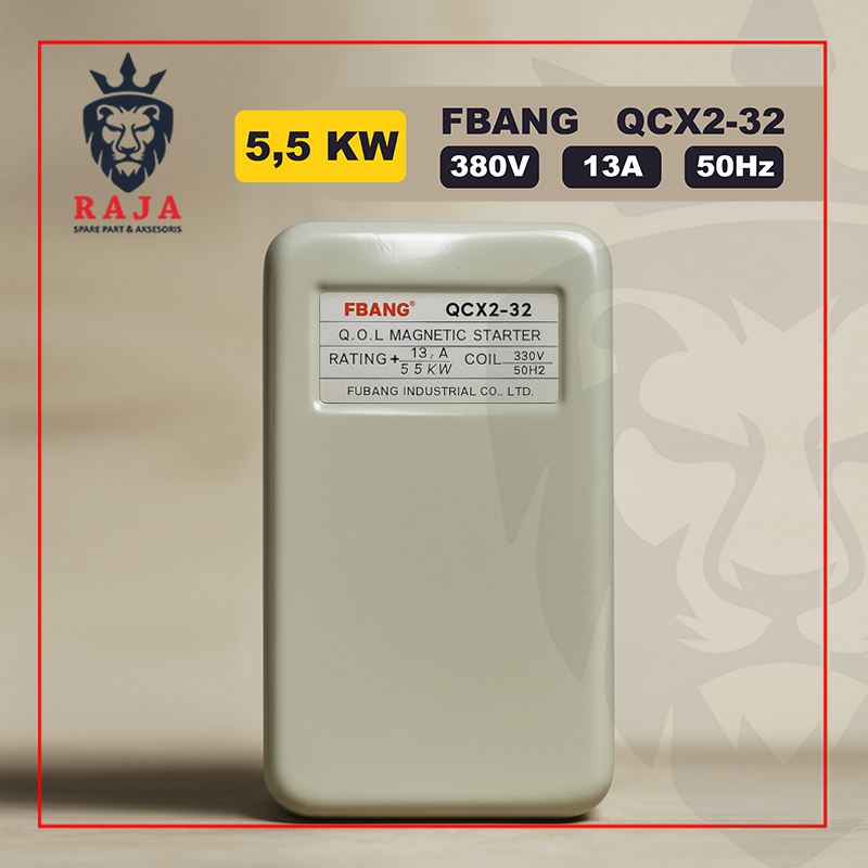 Kontaktor Kompresor Angin 7,5 HP - 3 Phase K21 Magnetic Switch Kontaktor Kompresor Angin 7,5 Hp Magn