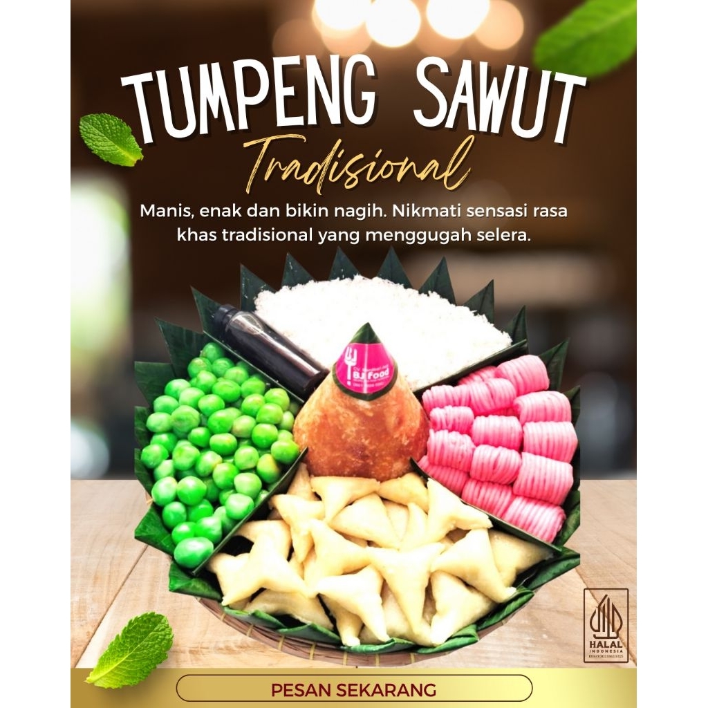 Kue tampah / Tumpeng kue tampah/ Tumpeng kue kukusan/ Kue tampah kerucut/ Kue kukusan/Jajanan pasar