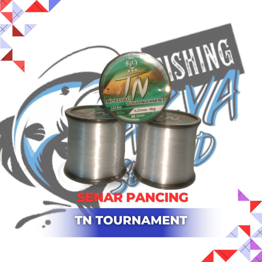 Senar Pancing Nilon Pancing TN Spesial Tournamen Kuat dan Panjang