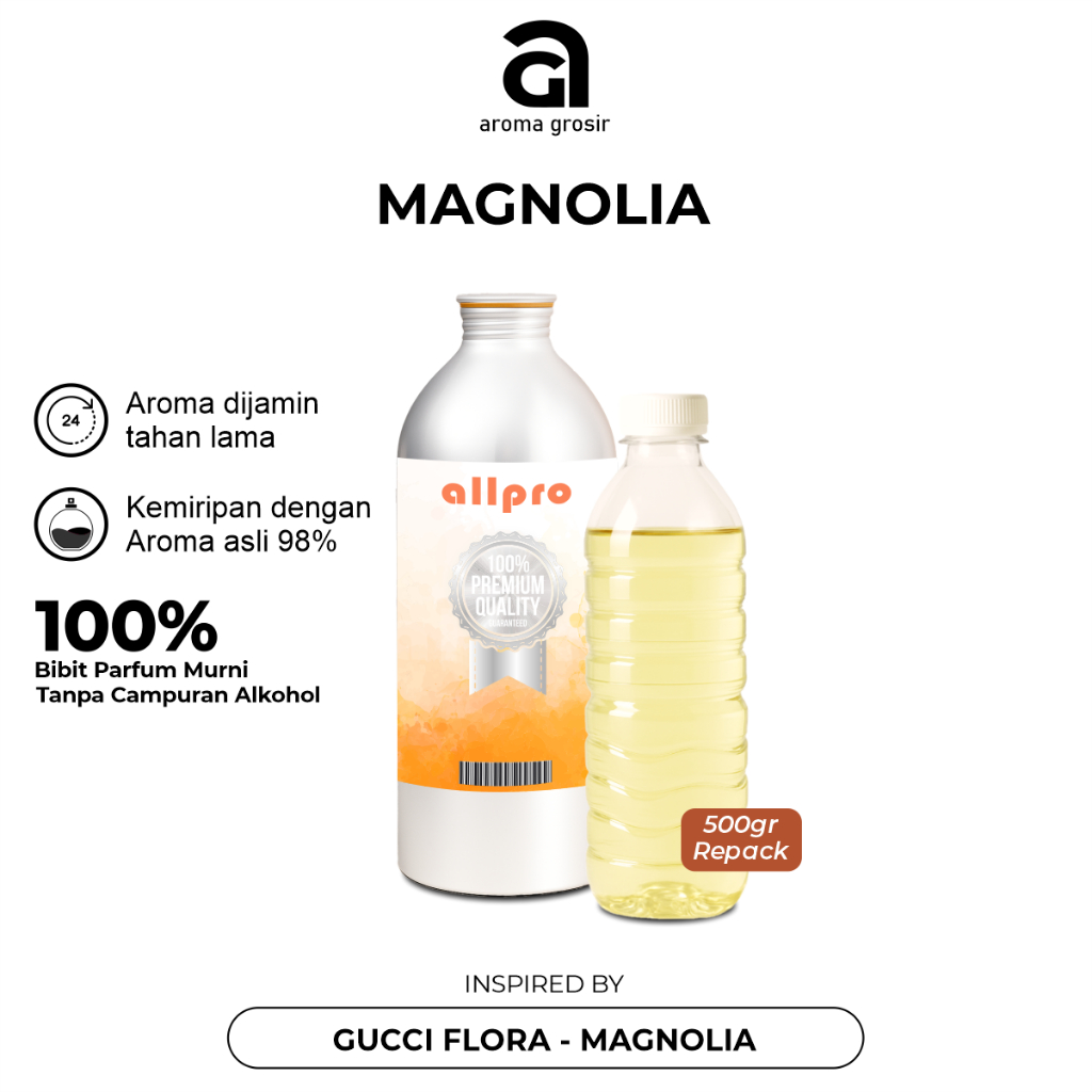 BIBIT PARFUM MAGNOLIA INSPIRED BY GUCCI FLORA - MAGNOLIA ALLPRO