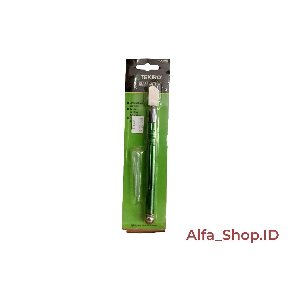 TEKIRO Pisau kaca | Alat potong kaca | Alat potong kaca berkualitas 100% original